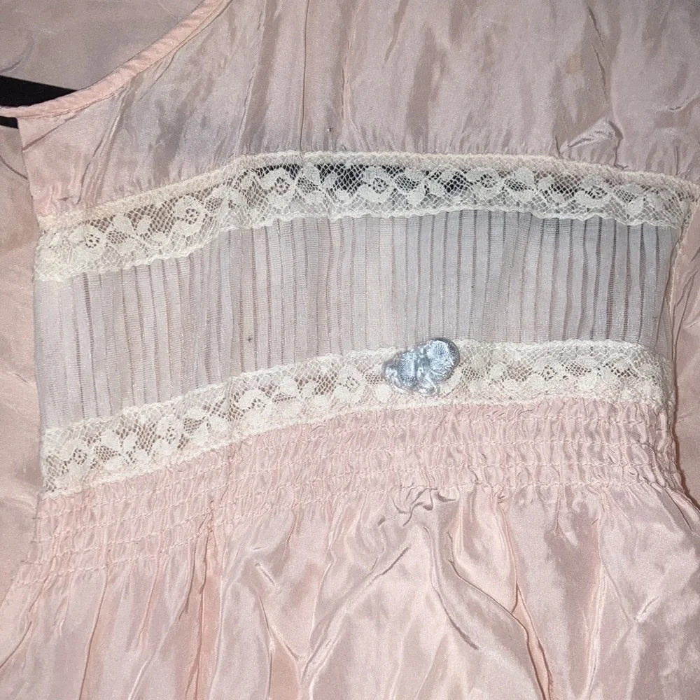 1950’s Silk Bed Jacket - Picture 8 of 12